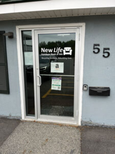 New Life Furniture Bank of Marlborough Front Door